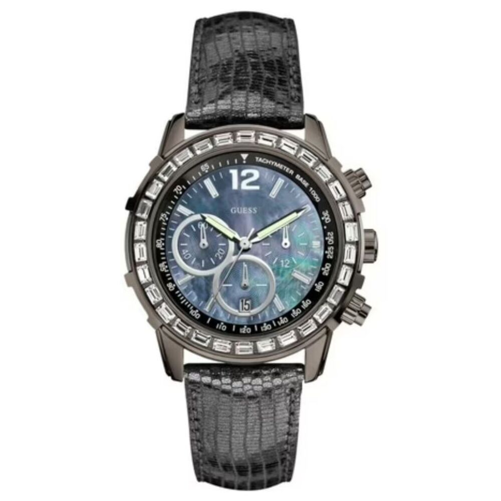 Guess Women's Lady B Blue Dial Watch - W0017L3